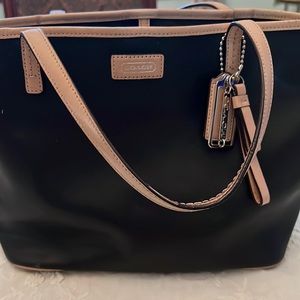 COACH tote bag brown
